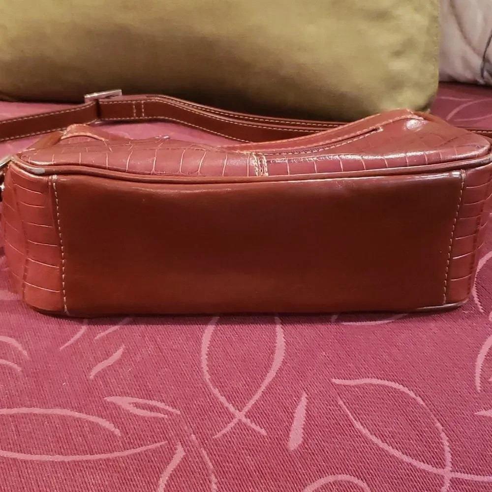 Giani Bernini Brown Stone Crossbody Shoulder Bag